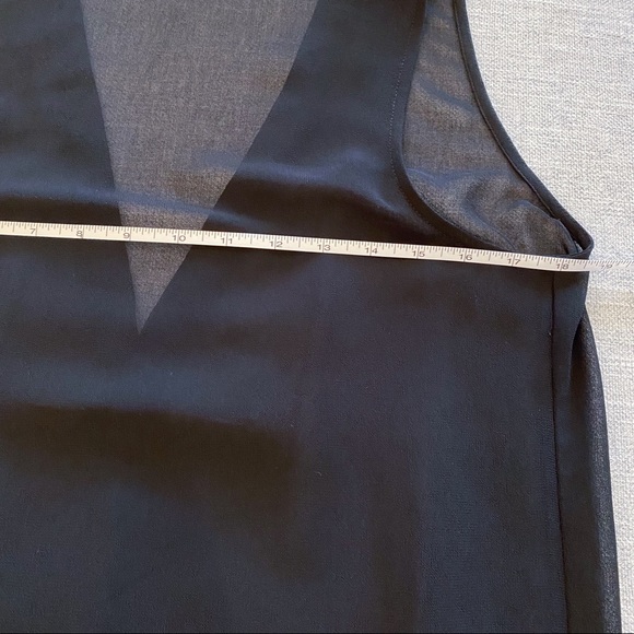 Tildon Embellished Sheer Tank Blouse NWOT - Picture 6 of 7